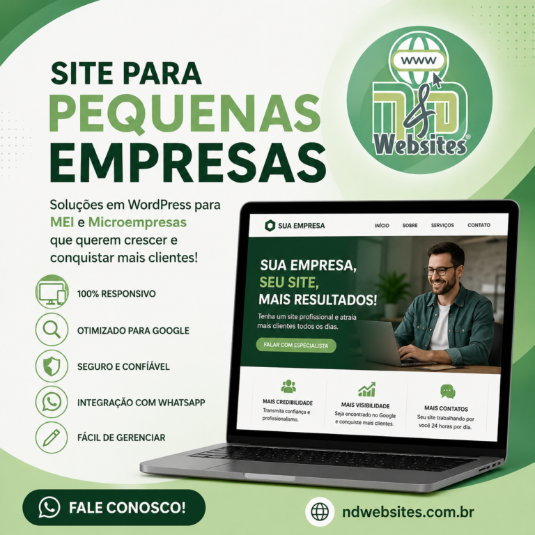 Site para Pequenas Empresas SP